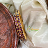 Navrathri Return Gift Package -Silk Thread Kundan Bangles Set 4-NV013
